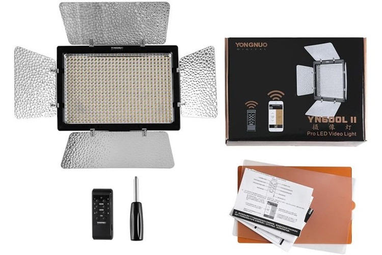 Yongnuo YN600L II Bi-Color Led Işık 3200-5600K