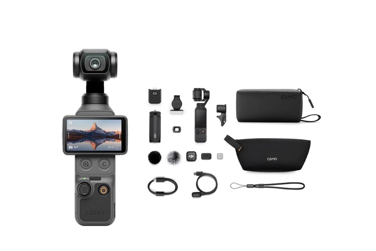 DJI Osmo Pocket 4 Creator Combo 4K Kamera Gimbal