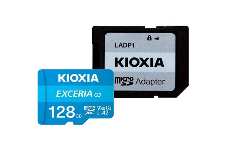 Kioxia 128GB Exceria G3 U3 V30 4K Micro Sd Hafıza Kartı