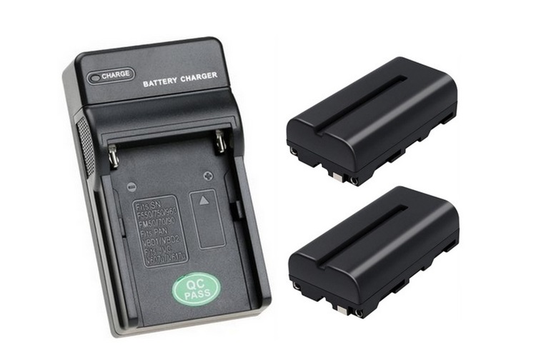 Tewise FB Sony NP-F550 2'li Led Işık Bataryası Seti