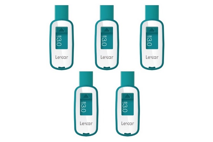 LEXAR 16GB JumpDrive S23 USB 3.0 Flash Bellek (5 Adet)