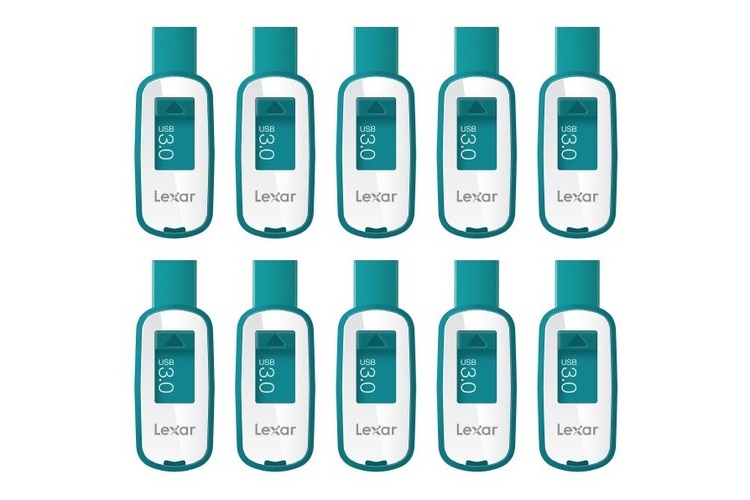 LEXAR 16GB JumpDrive S23 USB 3.0 Flash Bellek (10 Adet)