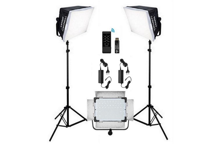 Yongnuo YN6000 Bi-Color Led Işık 2'li Set