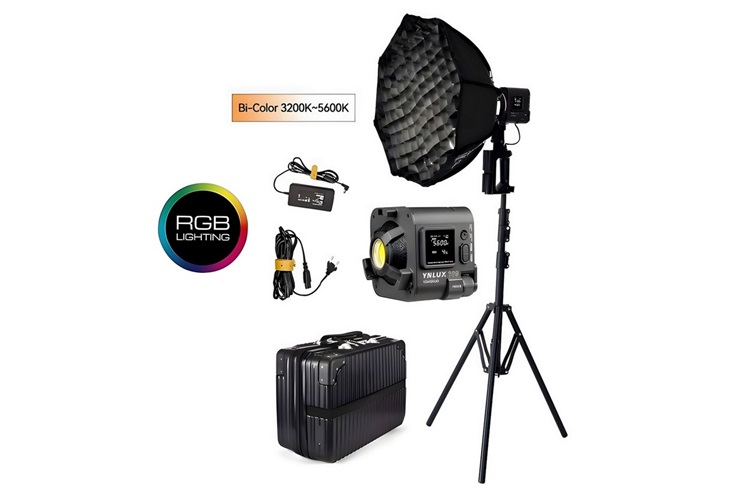 Yongnuo YNLUX100-RGB 120W Bi-Color LED Işık Seti