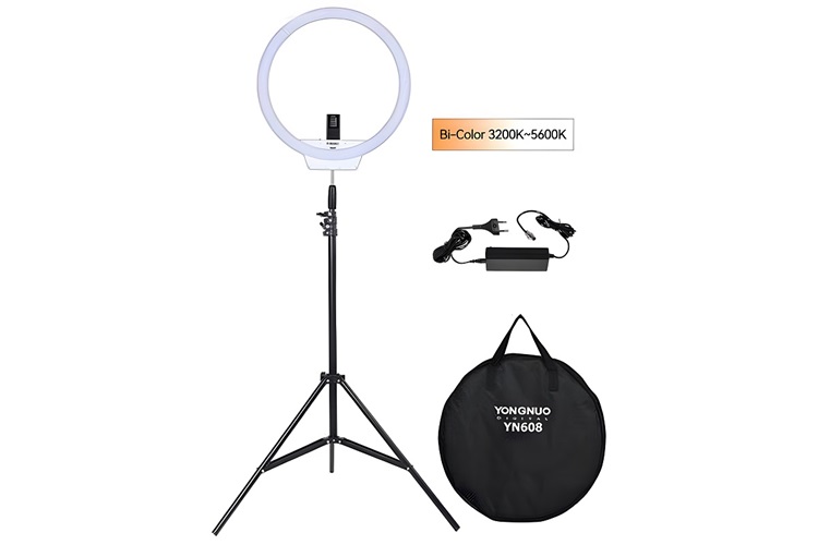 Yongnuo YN608 Bi-Color Ring Led Işık Seti