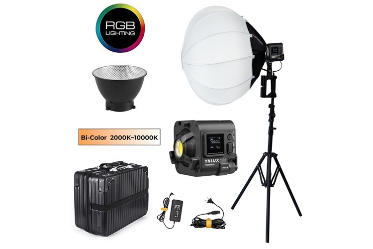 Yongnuo YNLUX100-RGB LED Işık Lantern Softbox Set
